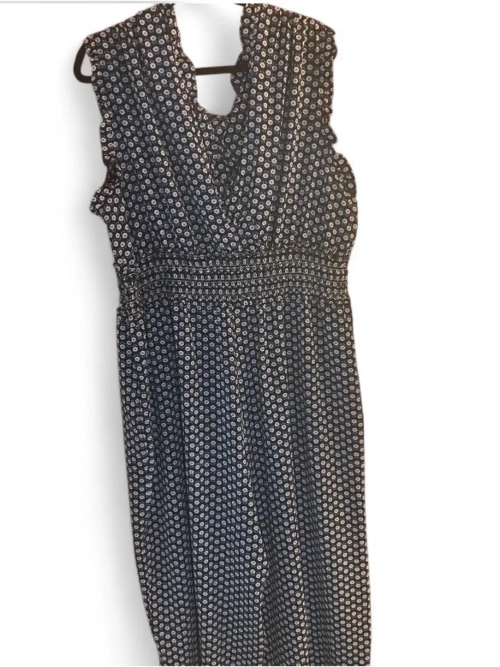 Max Studio Wide-Leg Crepe Jumpsuit / Romper – Women’s 2X - Picture 3 of 8